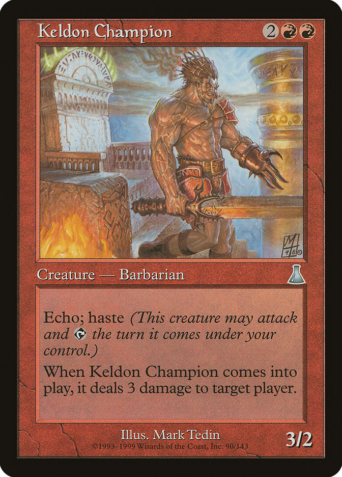 Keldon Champion (90) [Urza's Destiny] | Odin's Place
