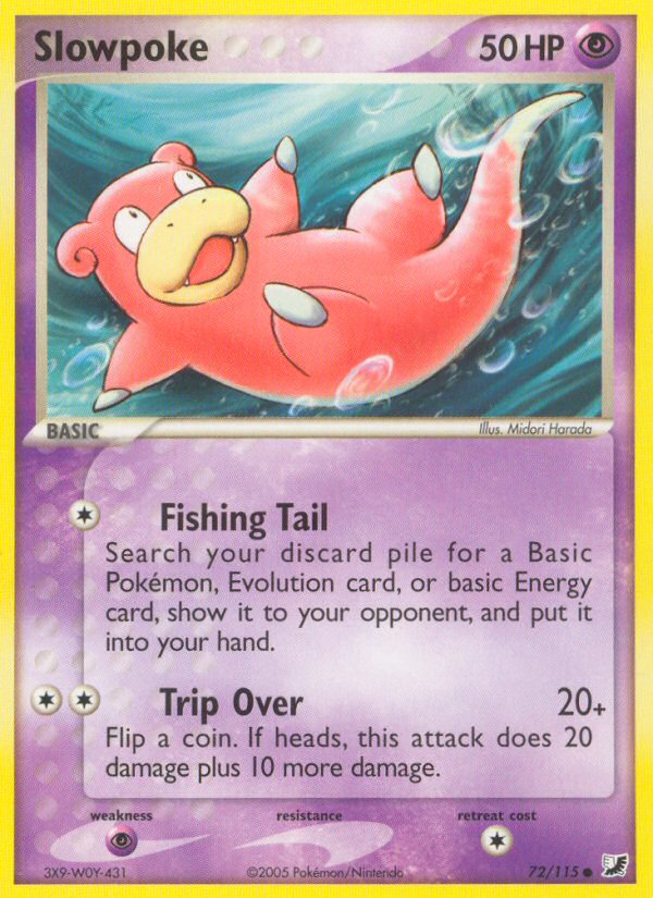 Slowpoke (72/115) [EX: Unseen Forces] | Odin's Place