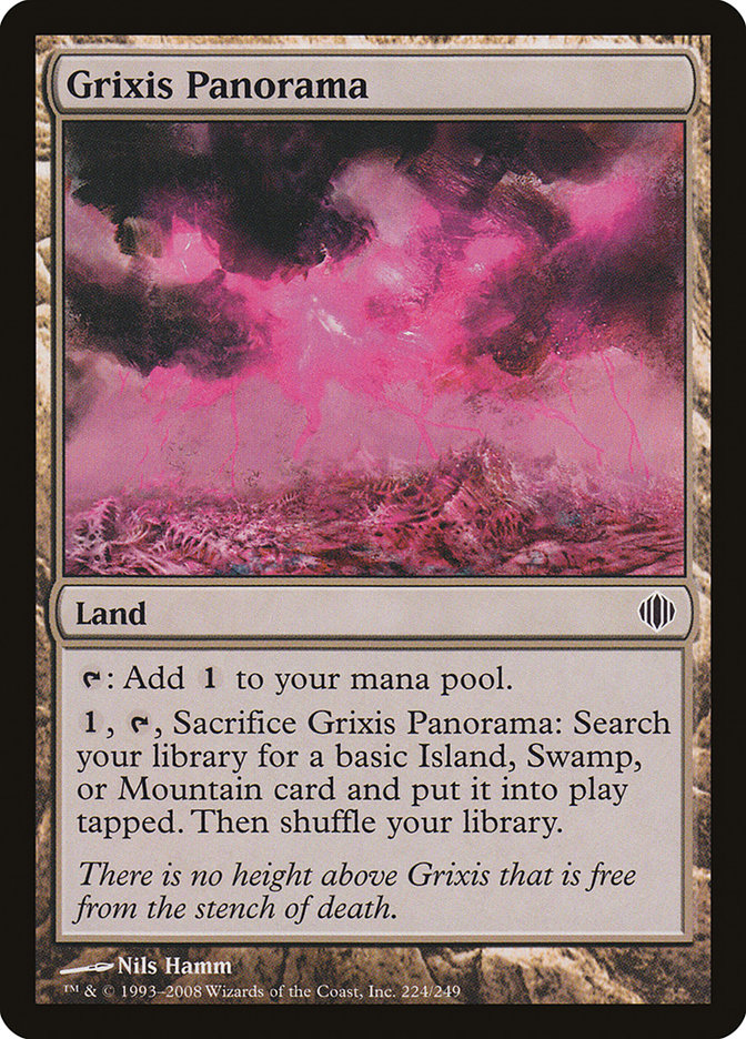 Grixis Panorama (224) [Shards of Alara] | Odin's Place