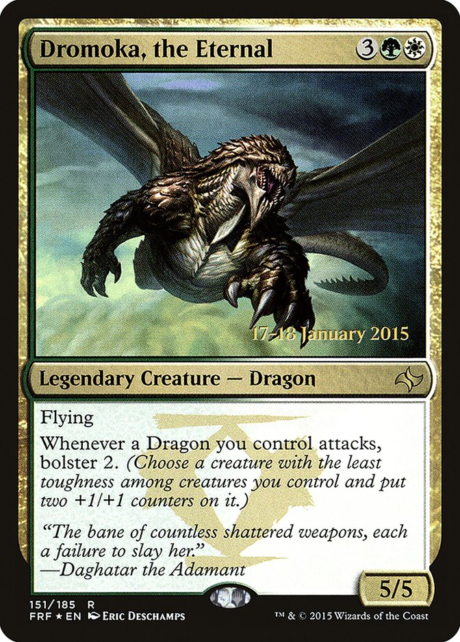 Dromoka, the Eternal (151) [Fate Reforged Prerelease Promos] | Odin's Place