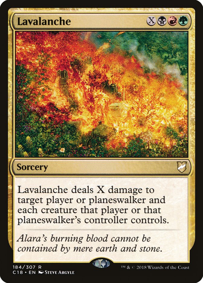Lavalanche (184) [Commander 2018] | Odin's Place