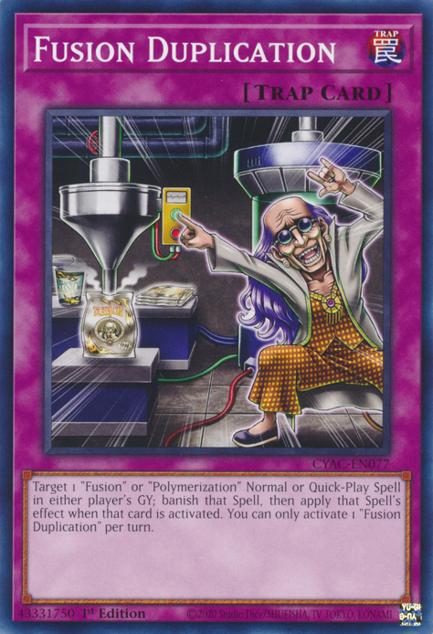 Fusion Duplication [CYAC-EN077] Common | Odin's Place