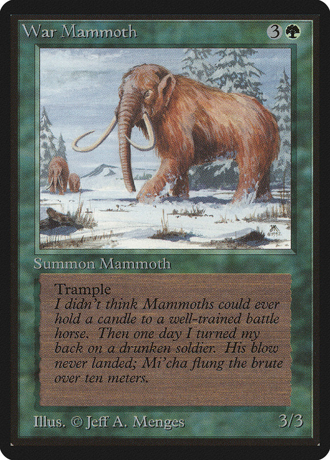 War Mammoth (228) [Beta Edition] | Odin's Place