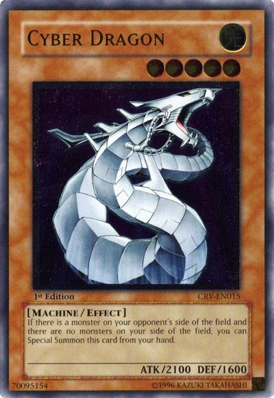 Cyber Dragon [CRV-EN015] Ultimate Rare | Odin's Place