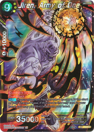 Jiren, Army of One (DB2-123) [Divine Multiverse] | Odin's Place