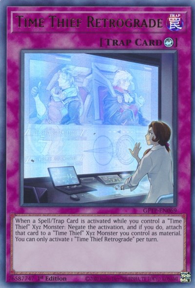 Time Thief Retrograde [GFTP-EN069] Ultra Rare | Odin's Place