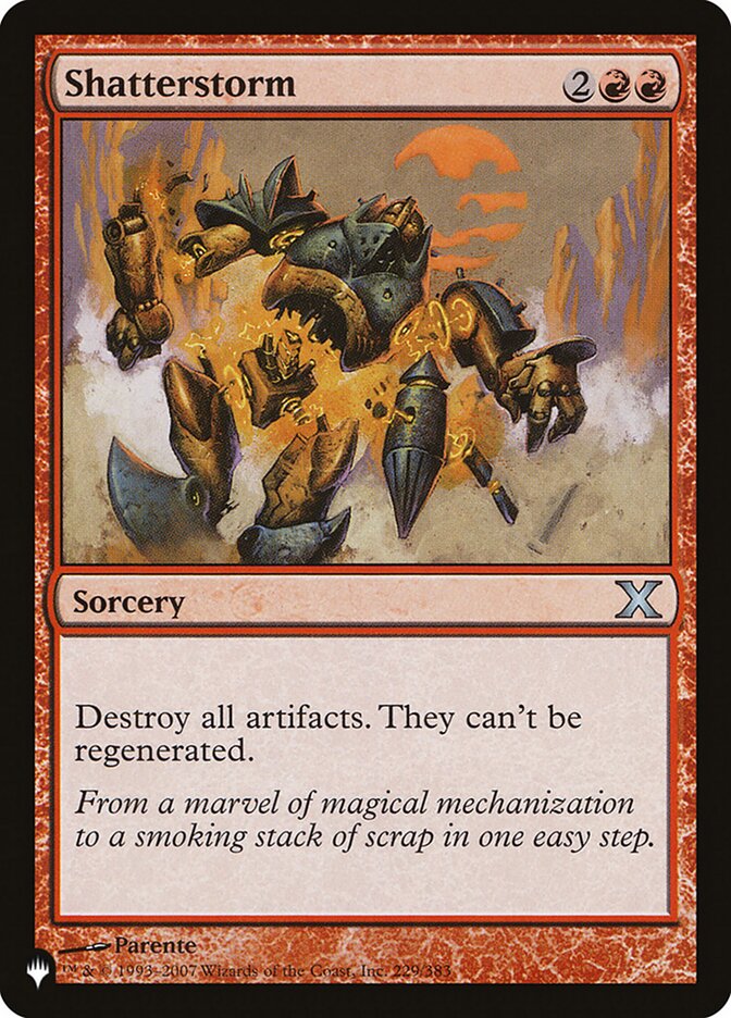 Shatterstorm [The List] | Odin's Place