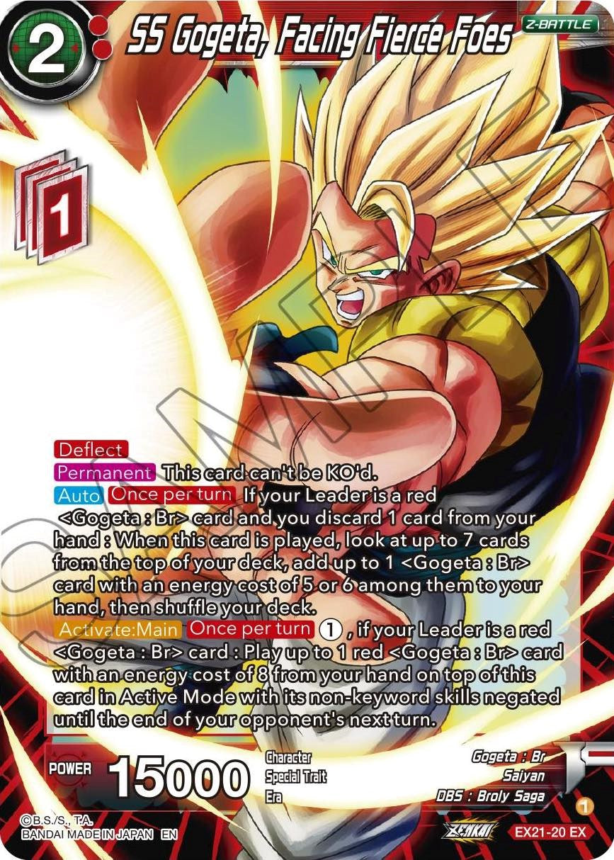 SS Gogeta, Facing Fierce Foes (EX21-20) [5th Anniversary Set] | Odin's Place