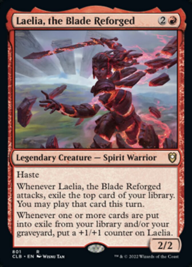 Laelia, the Blade Reforged [Commander Legends: Battle for Baldur's Gate] | Odin's Place
