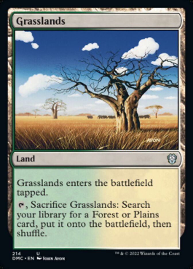 Grasslands [Dominaria United Commander] | Odin's Place