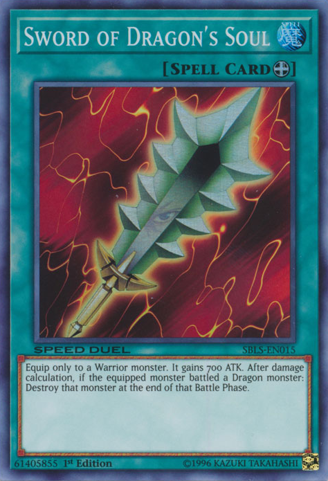 Sword of Dragon's Soul [SBLS-EN015] Super Rare | Odin's Place