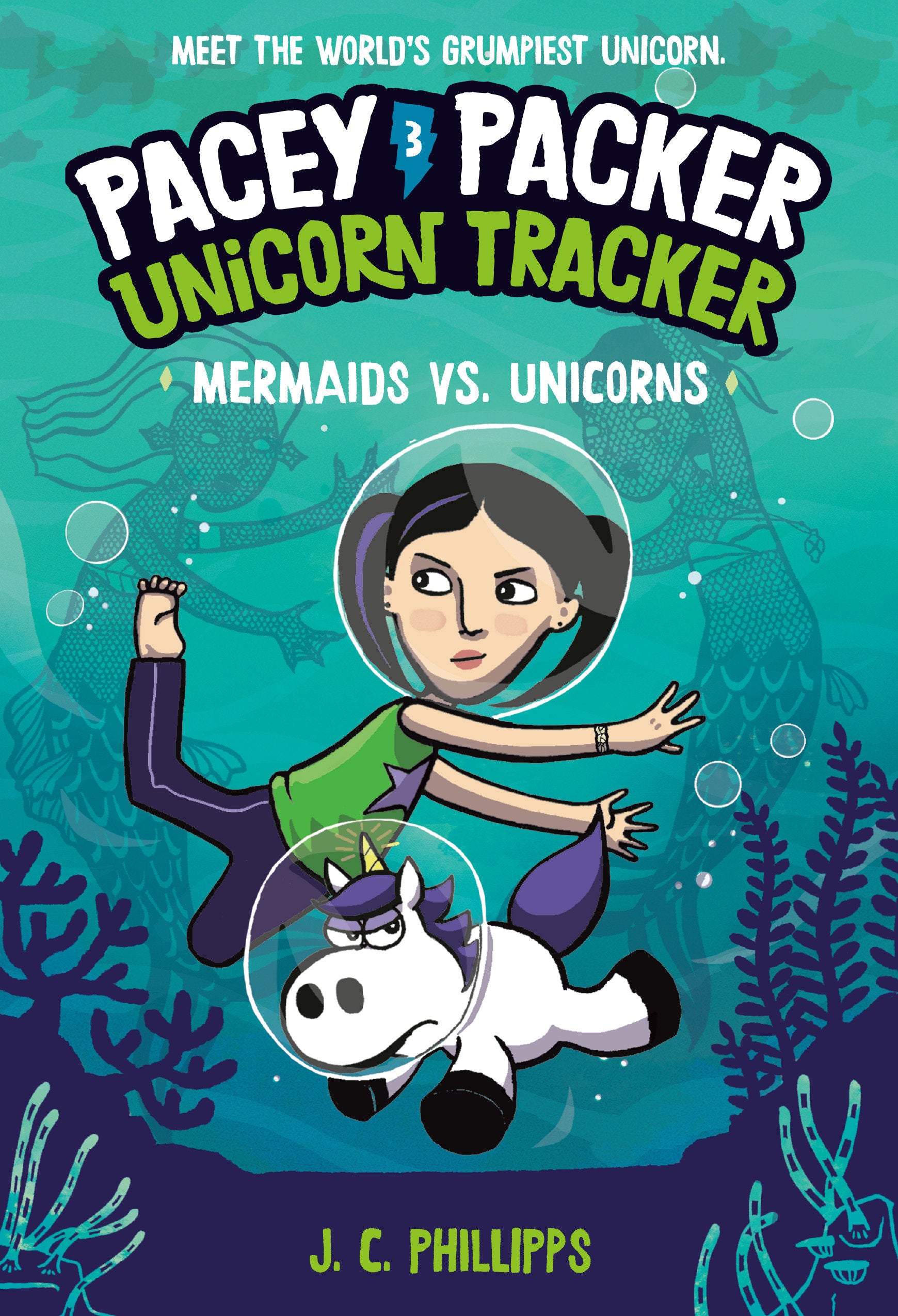 Pacey Packer, Unicorn Tracker 3: Mermaids vs. Unicorns | Odin's Place