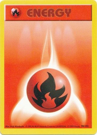 Fire Energy (98/102) [Base Set Shadowless Unlimited] | Odin's Place