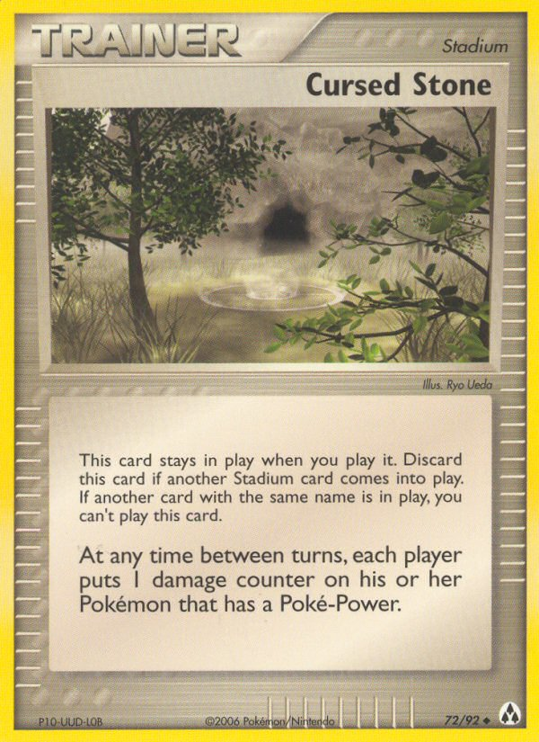 Cursed Stone (72/92) [EX: Legend Maker] | Odin's Place