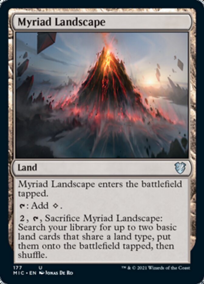 Myriad Landscape [Innistrad: Midnight Hunt Commander] | Odin's Place