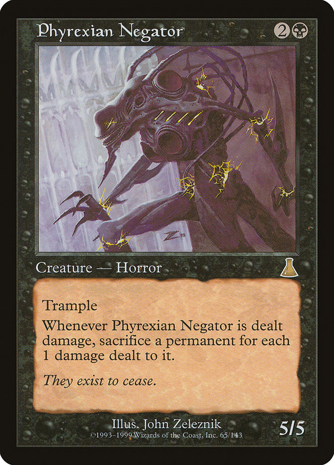Phyrexian Negator (65) [Urza's Destiny] | Odin's Place