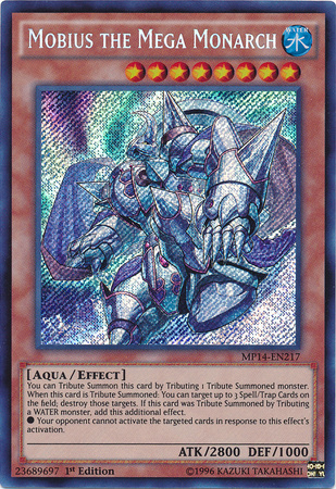 Mobius the Mega Monarch [MP14-EN217] Secret Rare | Odin's Place