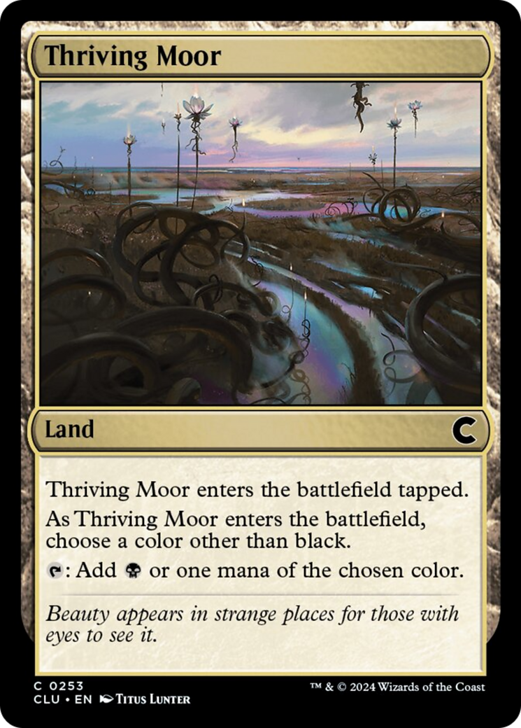 Thriving Moor [Ravnica: Clue Edition] | Odin's Place