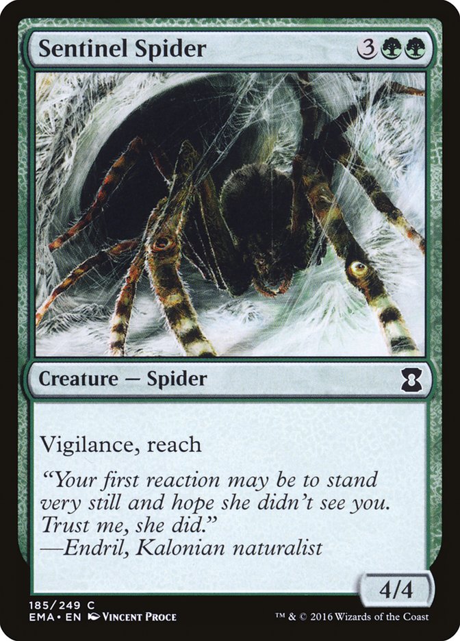 Sentinel Spider (185) [Eternal Masters] | Odin's Place