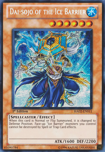 Dai-sojo of the Ice Barrier [HA02-EN011] Secret Rare | Odin's Place