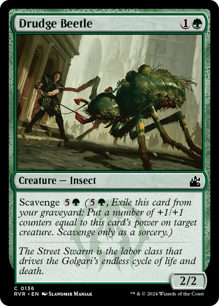 Drudge Beetle [Ravnica Remastered] | Odin's Place