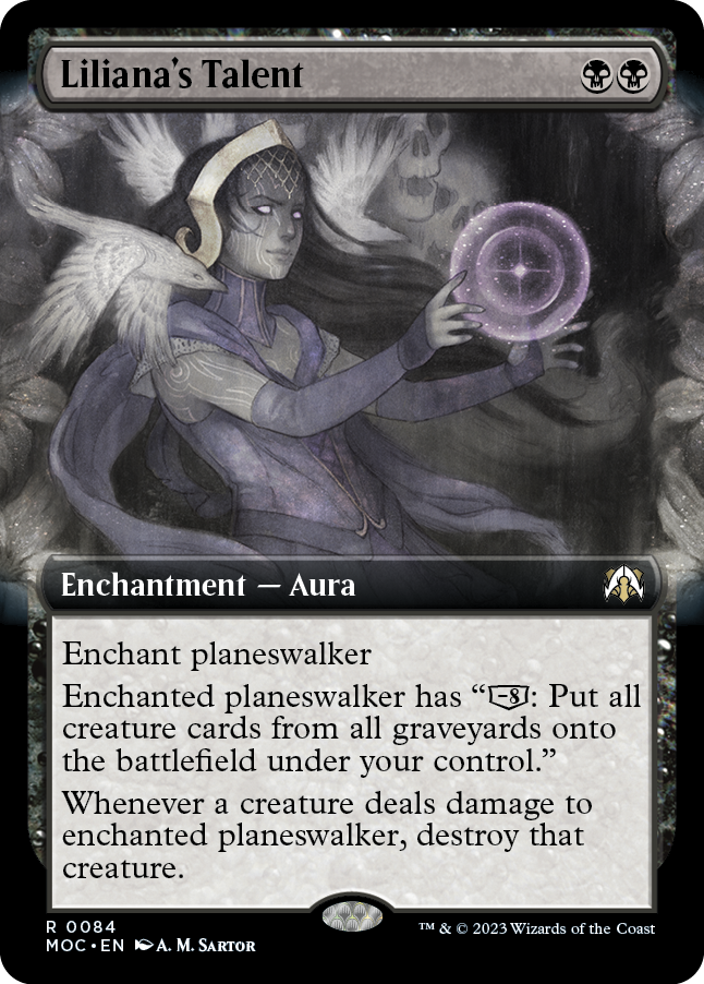 Liliana's Talent (Extended Art) [March of the Machine Commander] | Odin's Place