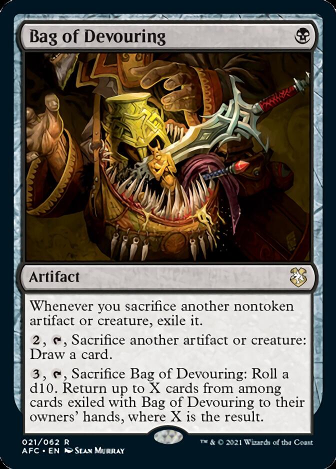 Bag of Devouring [Dungeons & Dragons: Adventures in the Forgotten Realms Commander] | Odin's Place