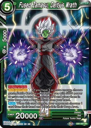 Fused Zamasu, Deity's Wrath (DB1-057) [Mythic Booster] | Odin's Place