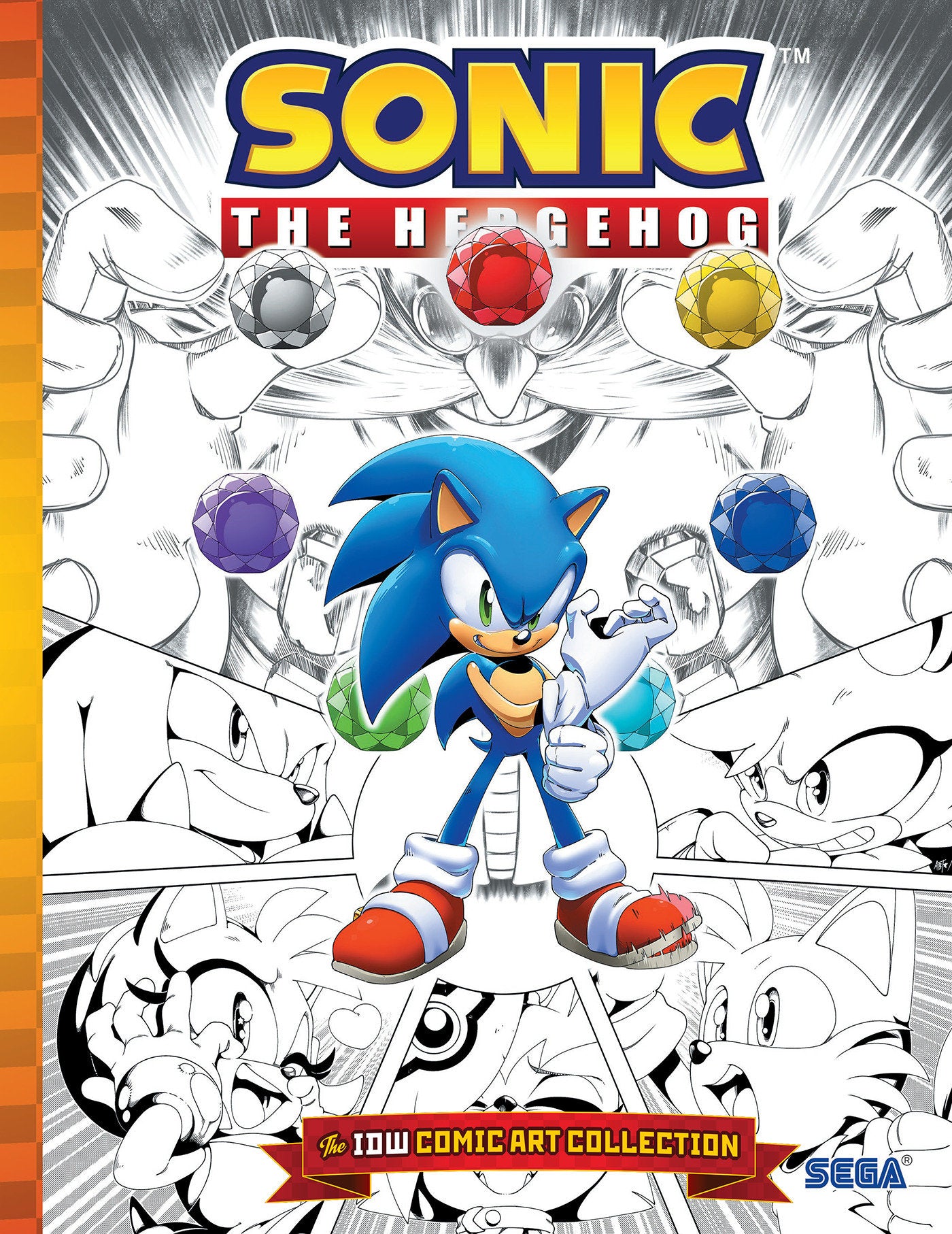 Sonic The Hedgehog: The Idw Comic Art Collection | Odin's Place