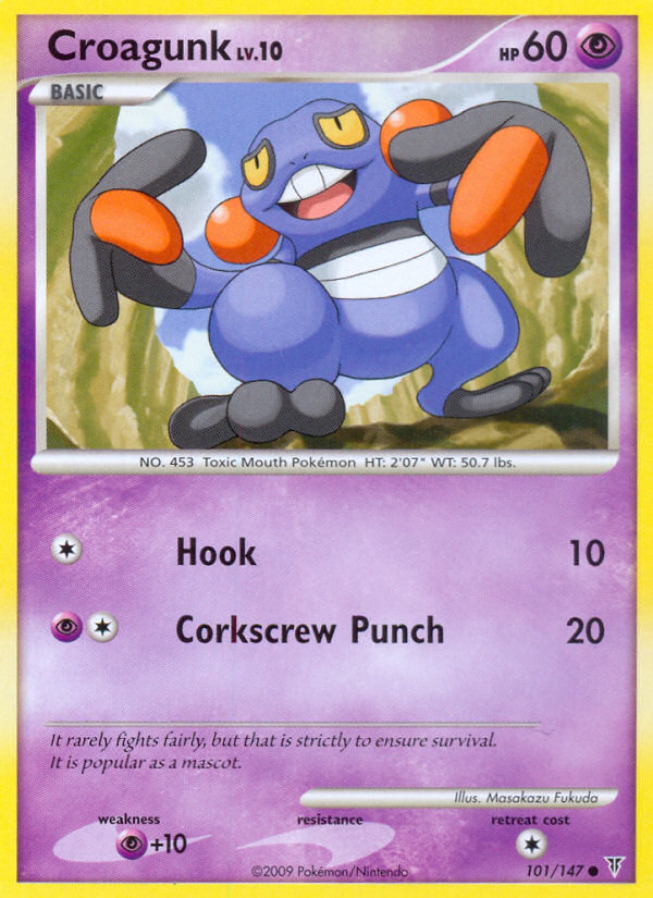 Croagunk (101/147) [Platinum: Supreme Victors] | Odin's Place