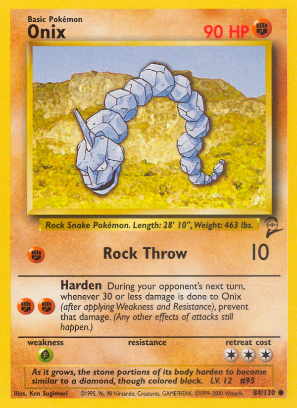 Onix (84/130) [Base Set 2] | Odin's Place