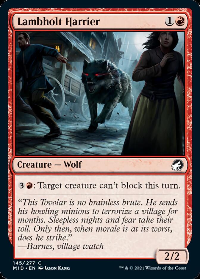 Lambholt Harrier [Innistrad: Midnight Hunt] | Odin's Place