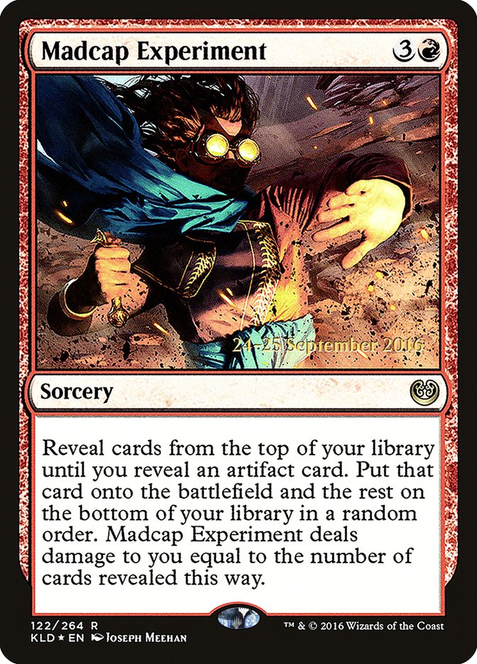 Madcap Experiment (122) [Kaladesh Prerelease Promos] | Odin's Place