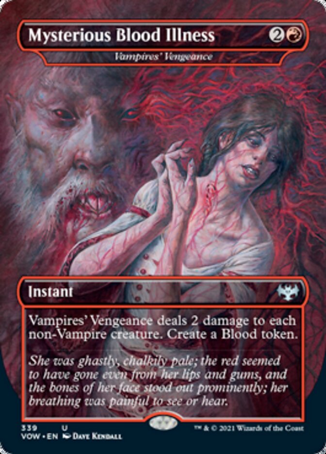 Vampires' Vengeance - Mysterious Blood Illness [Innistrad: Crimson Vow] | Odin's Place