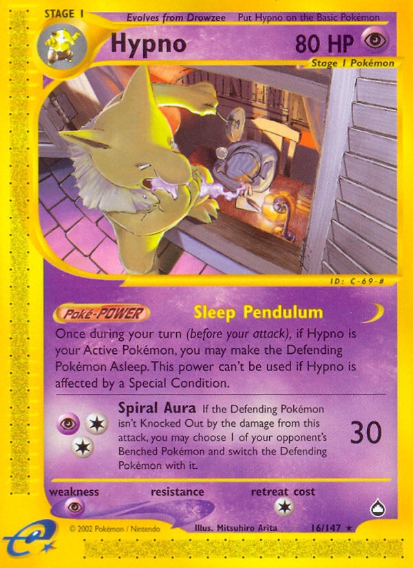 Hypno (16/147) [Aquapolis] | Odin's Place