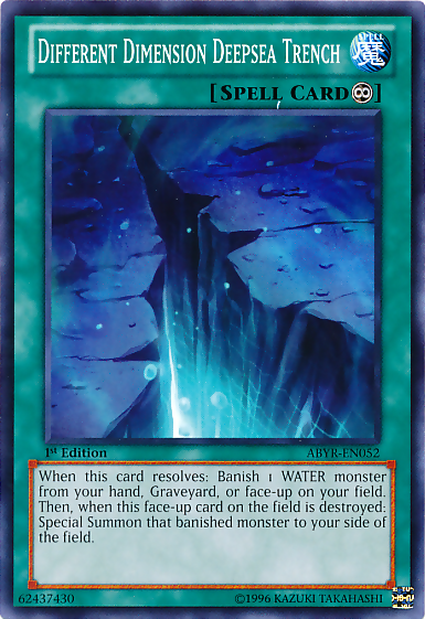 Different Dimension Deepsea Trench [ABYR-EN052] Common | Odin's Place