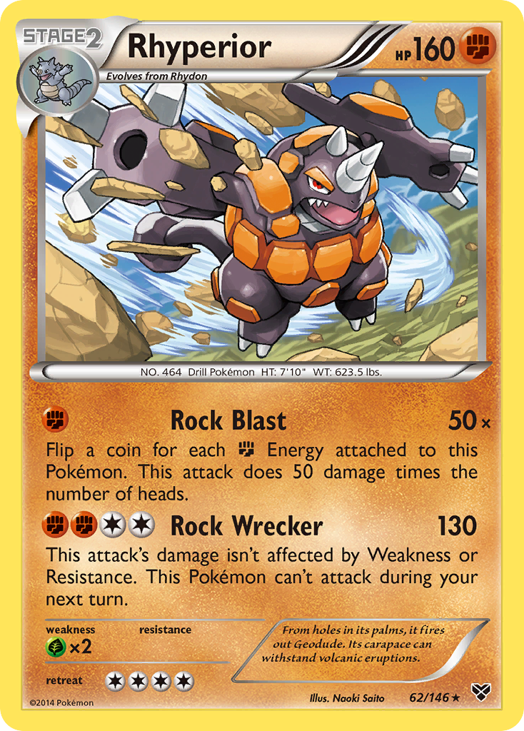 Rhyperior (62/146) [XY: Base Set] | Odin's Place