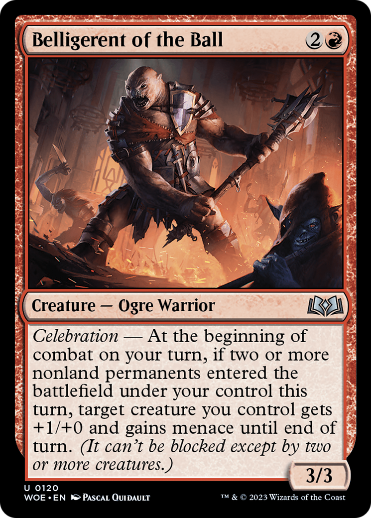 Belligerent of the Ball [Wilds of Eldraine] | Odin's Place