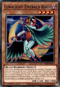 Lunalight Emerald Bird [LDS2-EN127] Common | Odin's Place