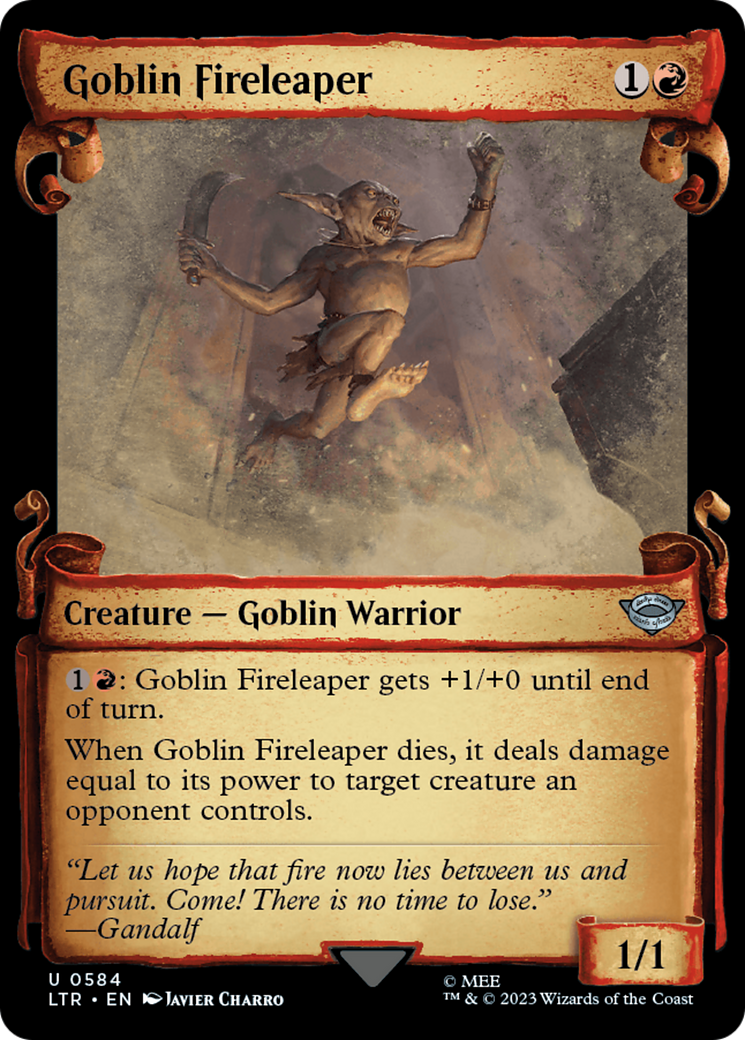 Goblin Fireleaper [The Lord of the Rings: Tales of Middle-Earth Showcase Scrolls] | Odin's Place