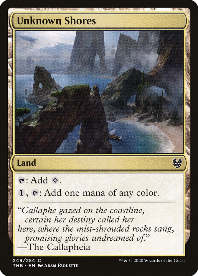 Unknown Shores [Theros Beyond Death] | Odin's Place