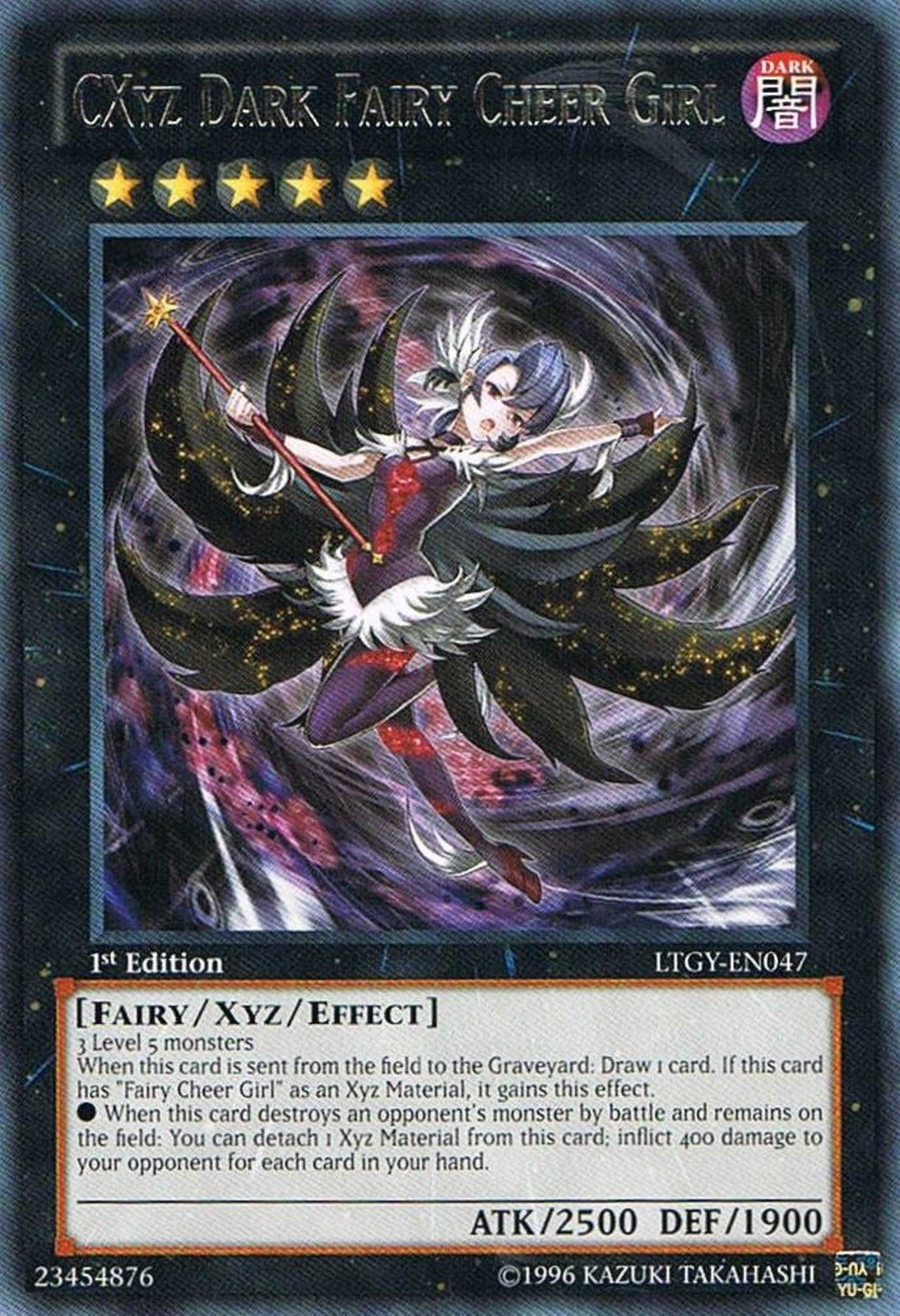CXyz Dark Fairy Cheer Girl [LTGY-EN047] Rare | Odin's Place