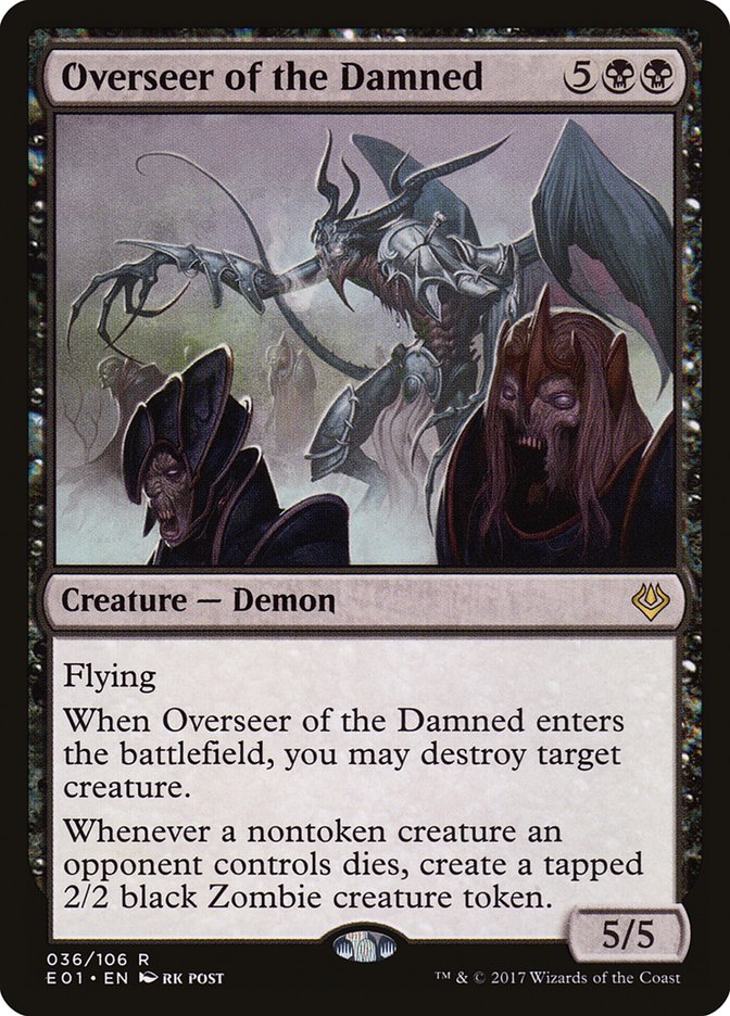 Overseer of the Damned (36) [Archenemy: Nicol Bolas] | Odin's Place