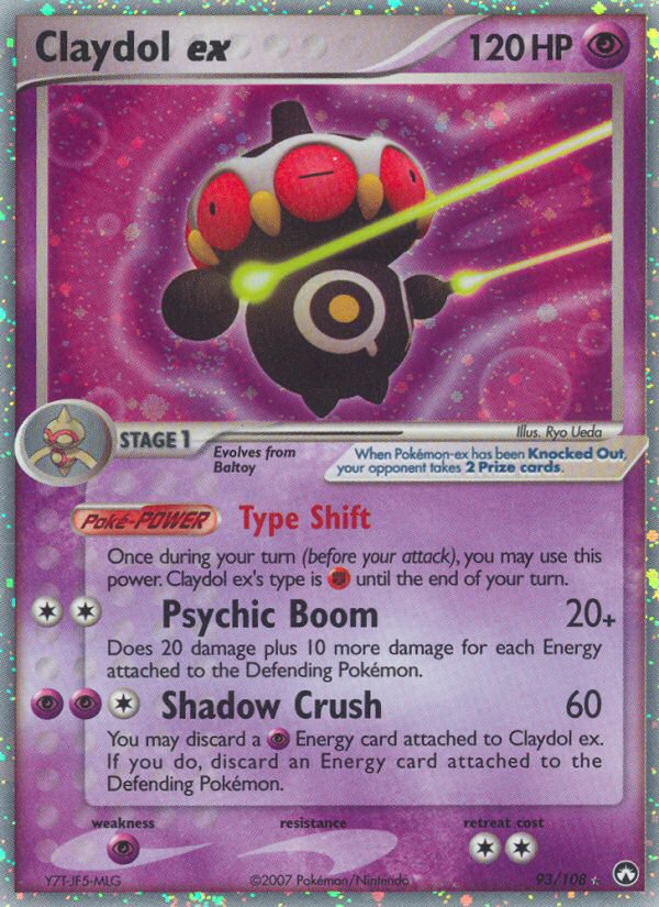 Claydol ex (93/108) [EX: Power Keepers] | Odin's Place