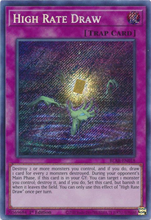High Rate Draw [BLAR-EN018] Secret Rare | Odin's Place
