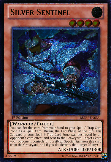 Silver Sentinel [REDU-EN033] Ultimate Rare | Odin's Place