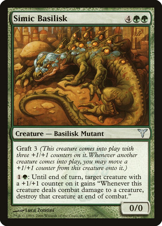 Simic Basilisk (91) [Dissension] | Odin's Place