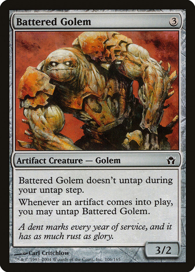 Battered Golem (106) [Fifth Dawn] | Odin's Place