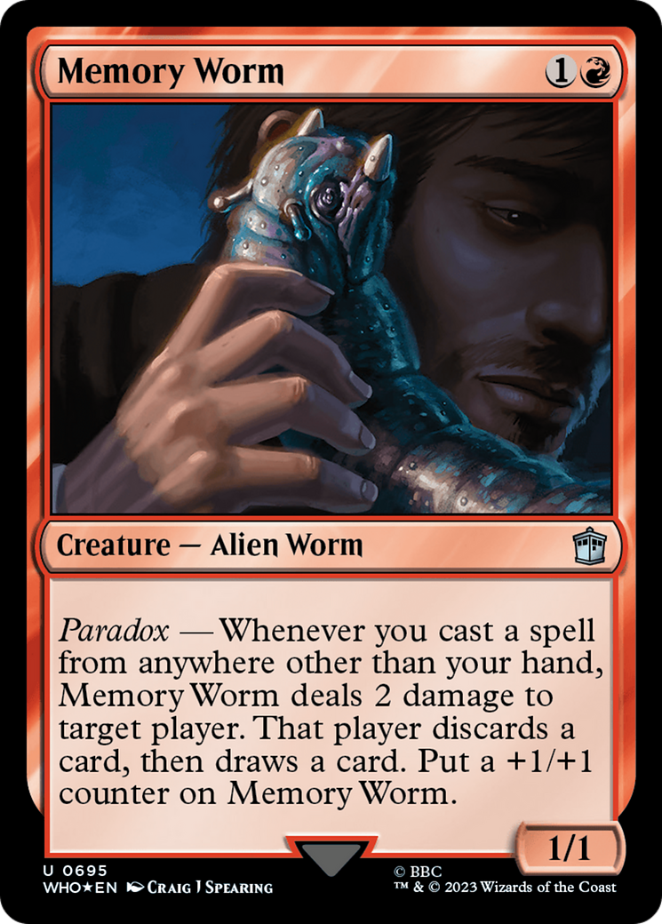 Memory Worm (Surge Foil) [Doctor Who] | Odin's Place
