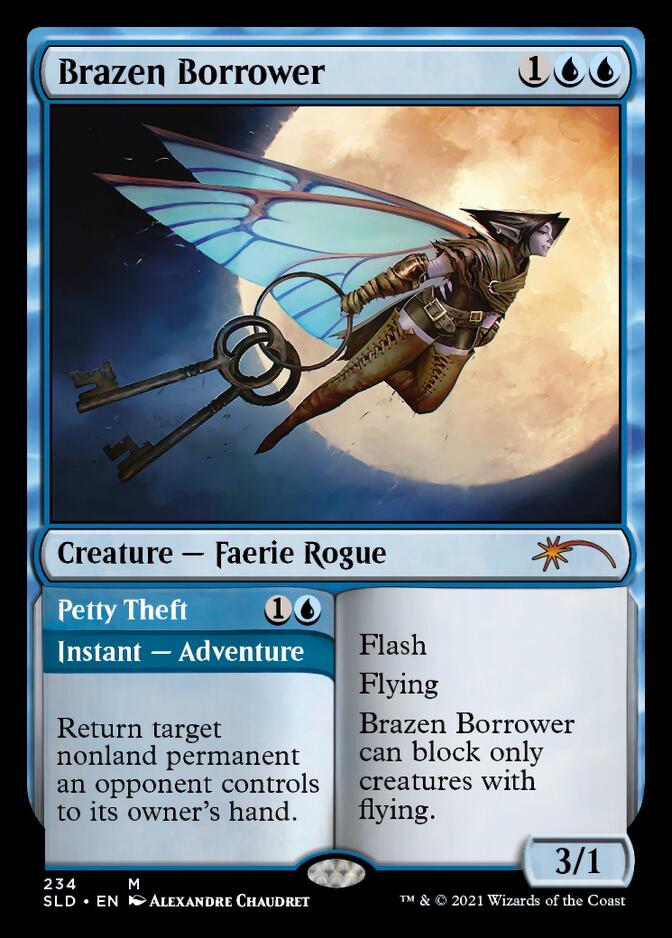 Brazen Borrower // Petty Theft [Secret Lair Drop Series] | Odin's Place